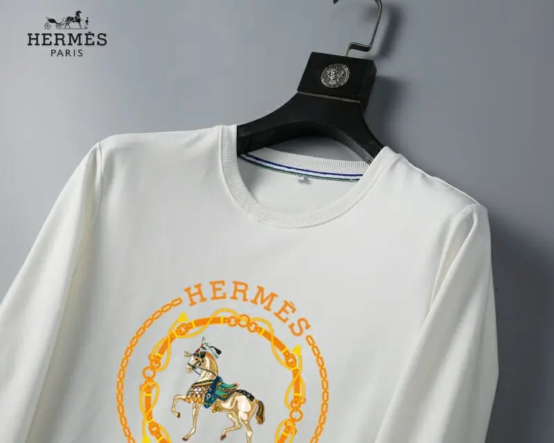 hermes sweatshirt manches longues pour homme s_12264302